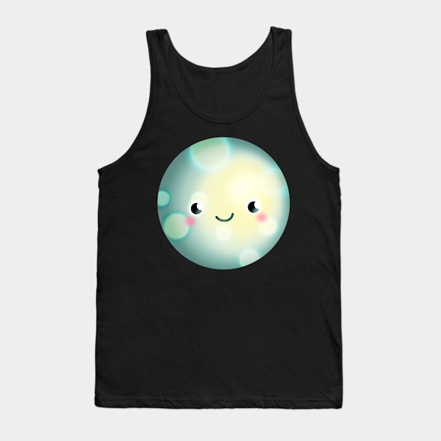 Moon Cute Tank Top by Shop Ovov